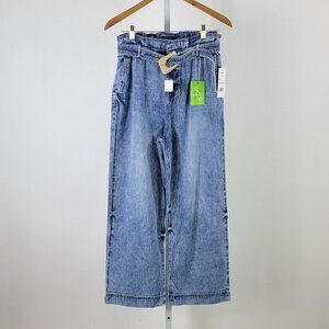 SAM EDELMAN wide-leg hi-rise denim Sz 28  NEW WITH TAGS